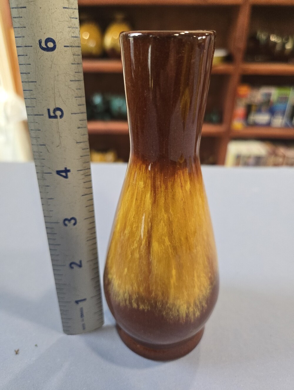 Vintage Blue Mountain Pottery 6" Bud Vase